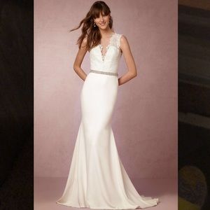 Theia Mauve Gown from BHLDN Wedding Gown